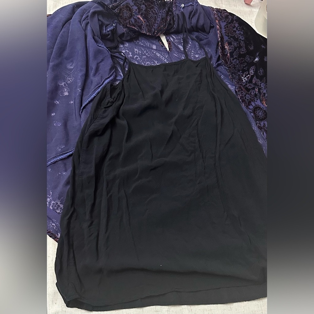 Free People Deep Blue Dress - Picture 9 of 11
